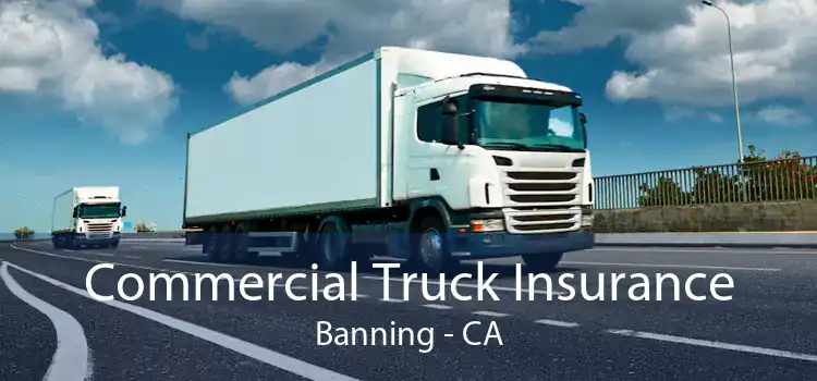 Commercial Truck Insurance Banning - CA