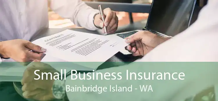 Small Business Insurance Bainbridge Island - WA